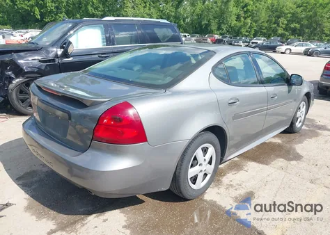 2008 Pontiac Grand Prix from USA, damaged, VIN 2G2WP552181155609